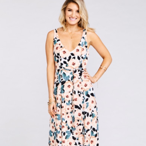 ISO Jenn Maxi Dress in Steel Magnolia - Picture 2 of 3